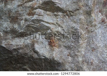 Surface of natural stone with gray-white color