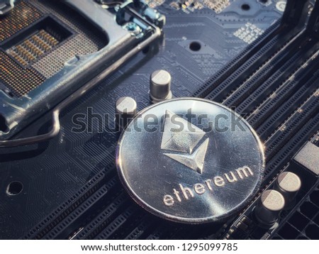 Mining ethereum with electronic computer