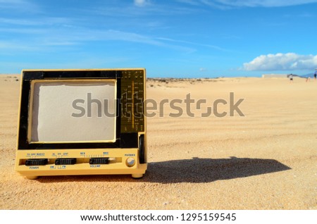 Object in the Dry Desert