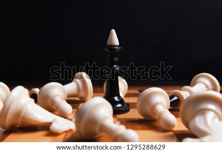 chess pieces board
