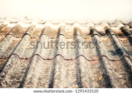 
Old house roof