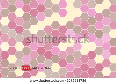 Hexagonal grid pattern