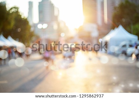 de focused bokeh light, abstract points pattern texture background  Royalty-Free Stock Photo #1295862937