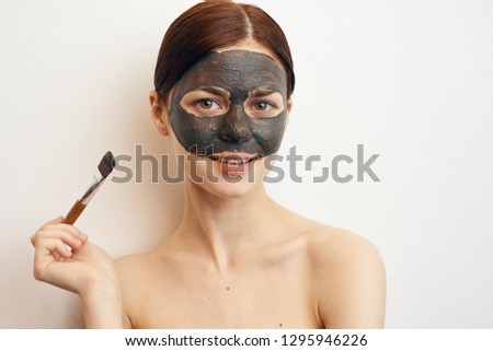 care moisturizing face cosmetic mask woman