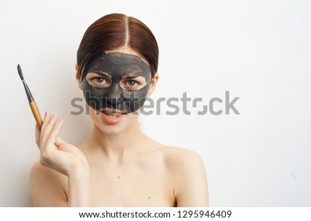 woman cosmetic facial treatment beauty
