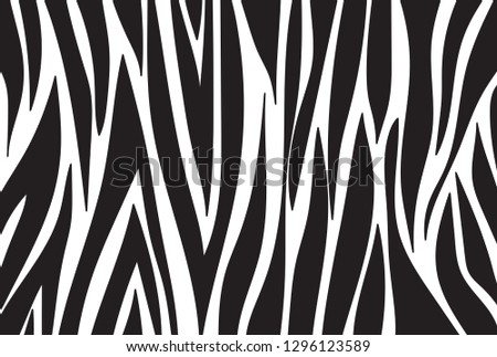 zebra pattern. vector background 