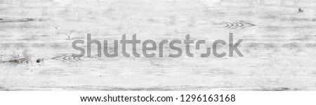 Wide white wood texture. Whitewashed wooden surface panorama. Shabby chic panoramic background