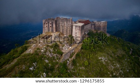 The Citadel in Milot, Haiti Royalty-Free Stock Photo #1296175855