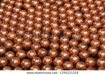 metal ball isolated on white background