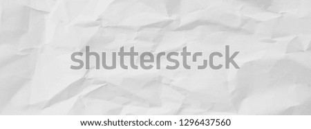 crumpled white paper background texture