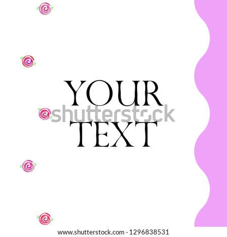 Valentine's Day, rose, flower, greeting card, vector background