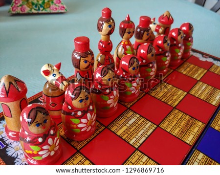 russian doll chess set