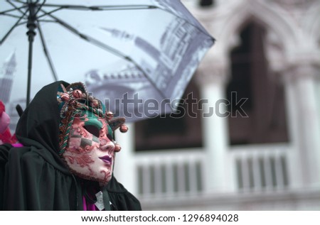 a carnival masquerade