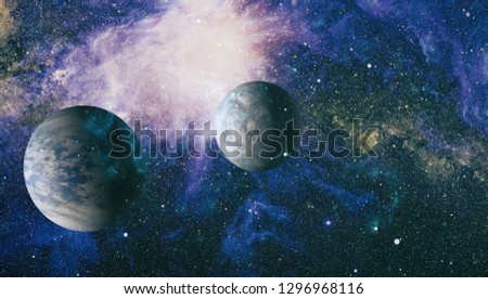 Colorful deep space. Universe concept background. Elements of this image furnished by NASA - Image