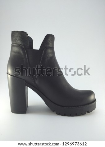 Leather Women Boot