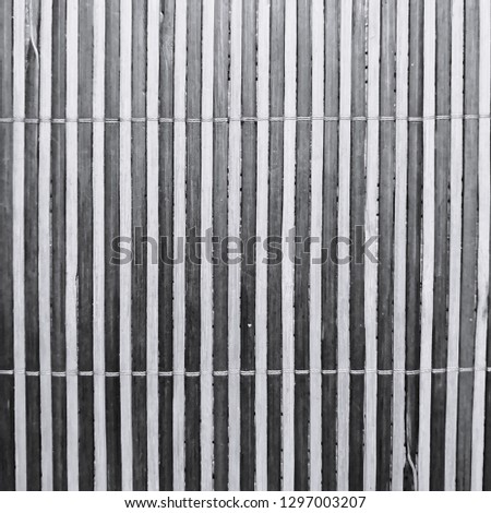 stripes texture of a bamboo mat