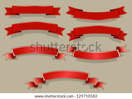 color banners Royalty-Free Stock Photo #129710582