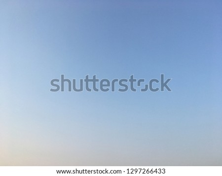 Blue sky natural background