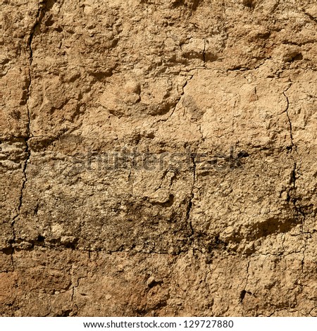 Seamless texture - clay soil in the context of