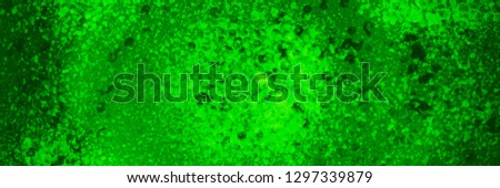 Emerald green color stone background, copy space, text place , banner