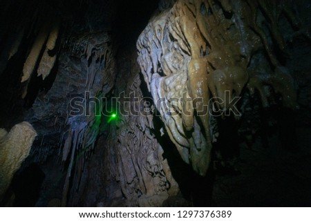 stalagmite caves isichenko, mezmay, russia