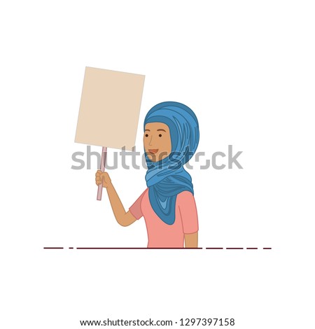 woman with tag of wood avatar character