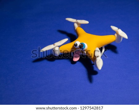 The drone Close up 