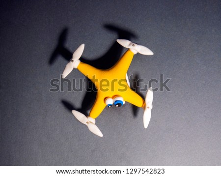The drone Close up 