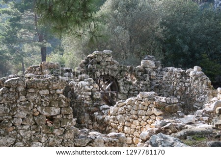 ruins of ancient city