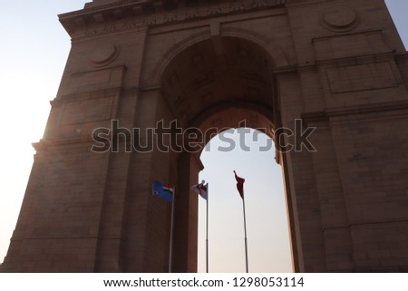 The India Gate, is a war memorial located in New Delhi, India. It is one of the iconic structure in the New Delhi City, India.
