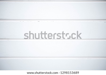 White wooden texture background, horizontal wood