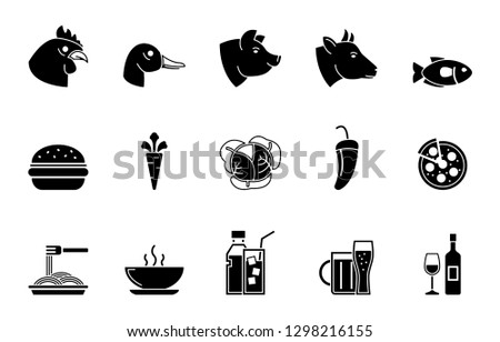 Menu & Restaurant - Iconset (Icons)