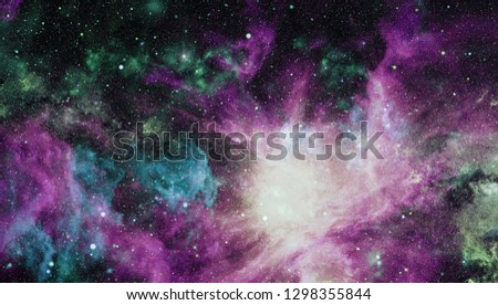 High quality space background. Elements of this image furnished by NASA. - Image