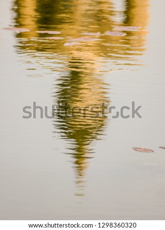 reflection in water, digital photo picture as a background