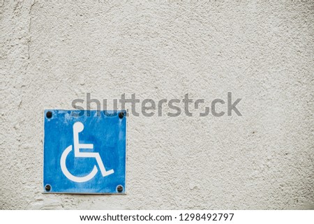 Symbol of the handicap