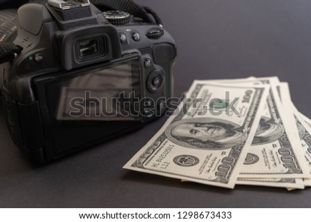 Photography and money