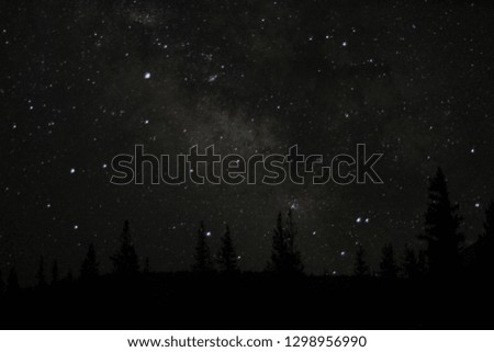 Milky Way Over Tuolumne Meadows