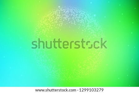 Light Blue, Green vector blurred pattern. Colorful illustration in abstract style with gradient. Background for designs.