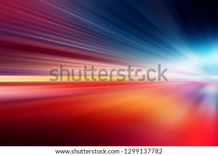 Motion blur light explosion effect 