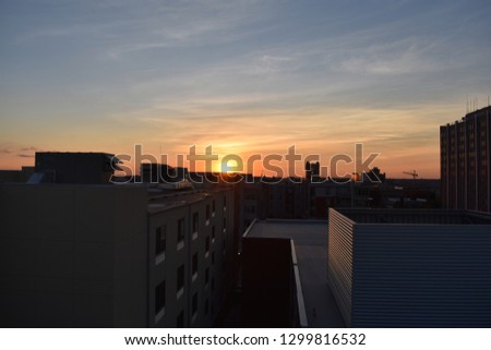 Sunset in Cincinnati