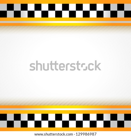 Taxi background square. Vector copy also available
