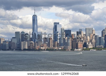 New York Skyline & Boats
