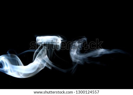 Smoke swirl as background