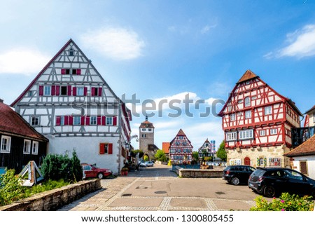 Historical City of Vellberg, Germany 