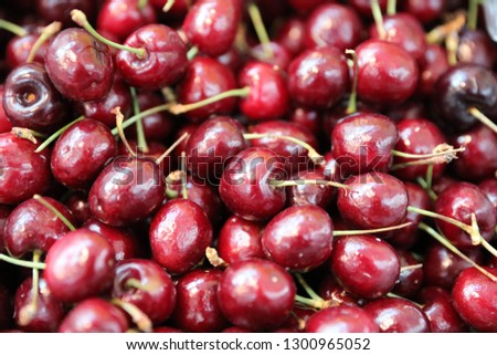 Cherries are a delicious food.