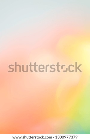Abstract & artistic multicolored defocused & blurry background