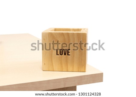 Love wooden box.