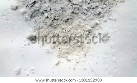 Snow. Dirty snow. Dirty Snow Spotted Background
