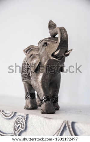 Souvenir elephant for good luck