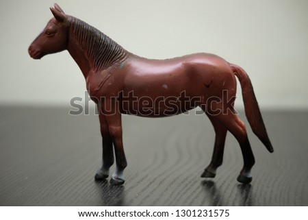 toy horse isolated